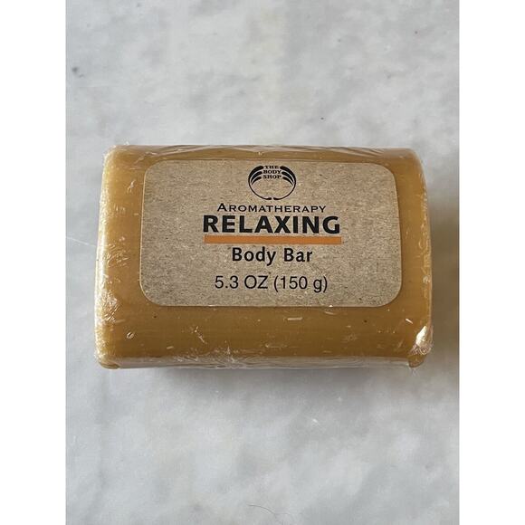 The Body Stop‎ Aromatherapy Relaxing Body Bar Discontinued 5.3 oz Sealed NOS - Picture 1 of 4